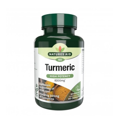 Natures Aid Turmeric 8200mg 60 caps